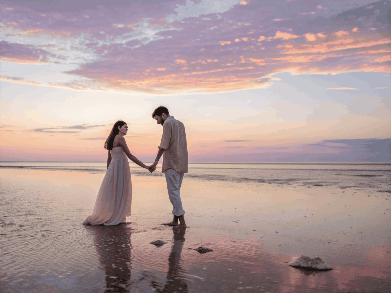 Wedding Sunset Exit